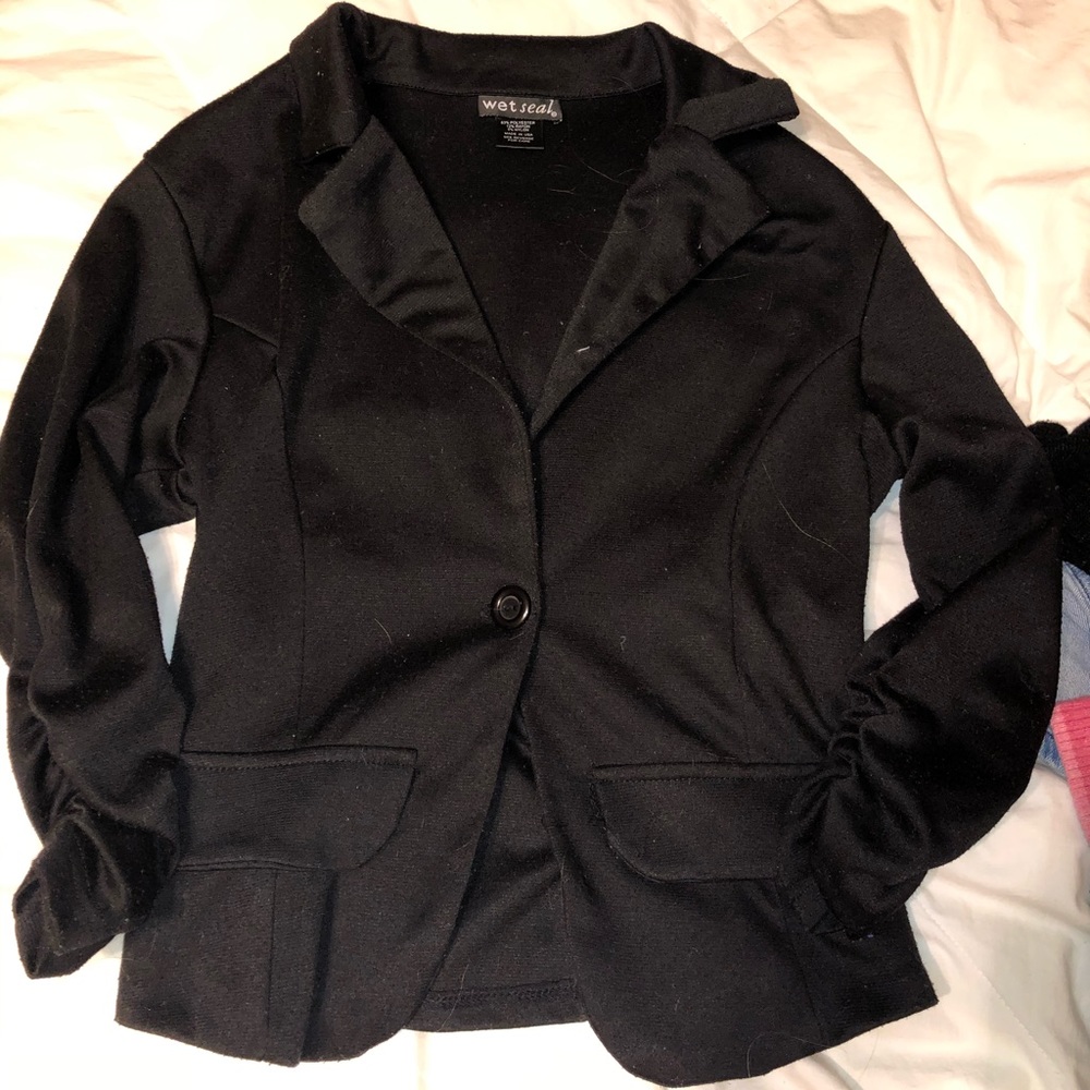 black wet seal blazer